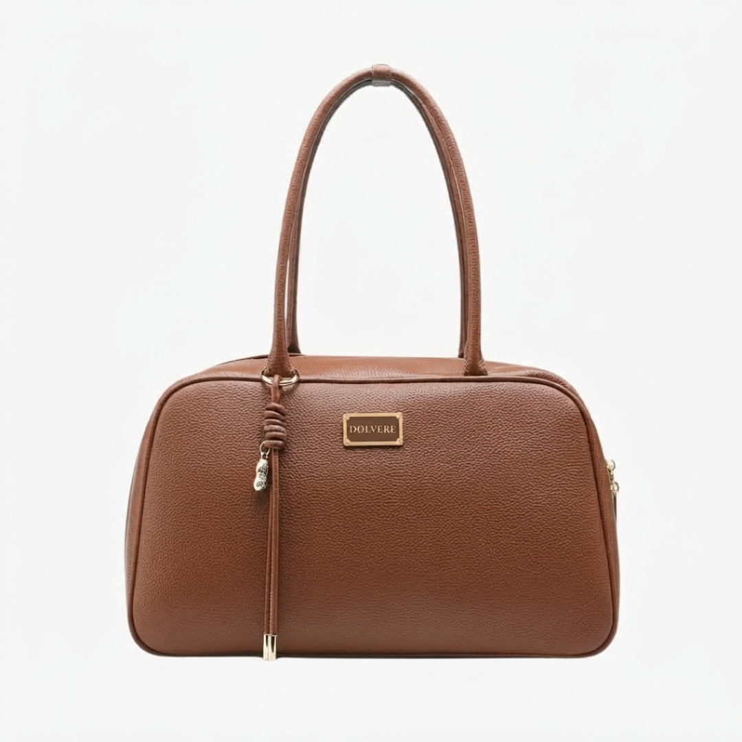 Aria Medium Quilted Bowling Bag
