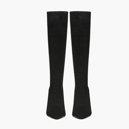Women's Pointed Toe Heeled High Boot