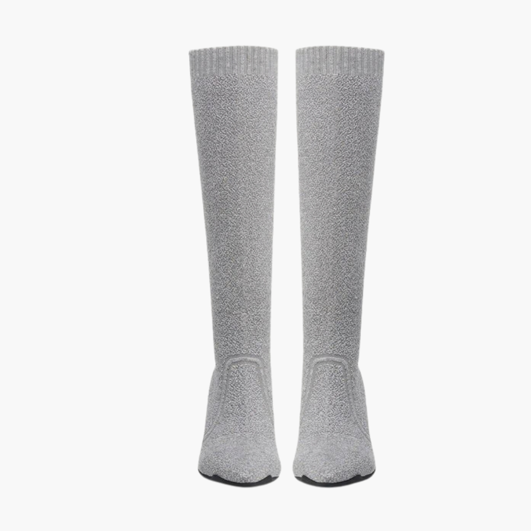 Women's Pointed Toe Heeled High Boot