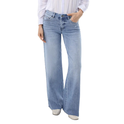Women's Mid Rise High Stretchy BBL Jeans