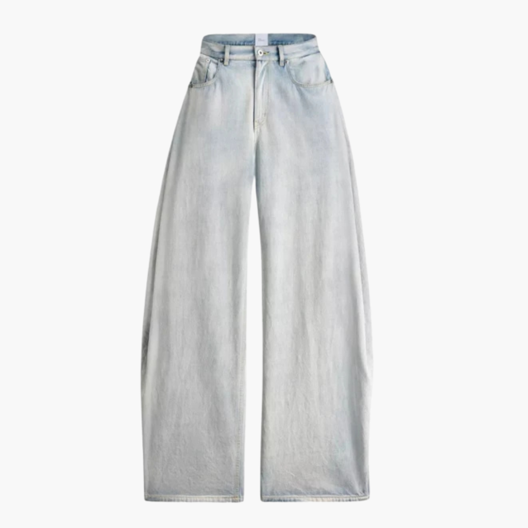 High-Rise Wide-Leg Jeans