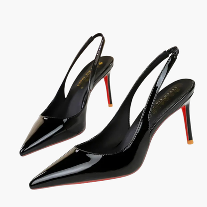 Celeste Red Bottom Leather High Heels