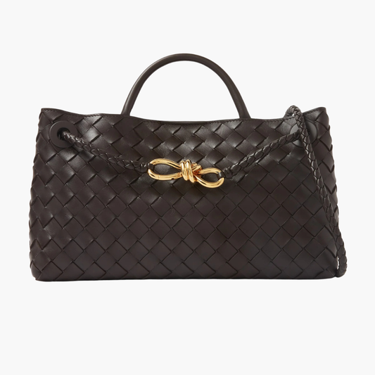 Woven Knot Carryall Bag