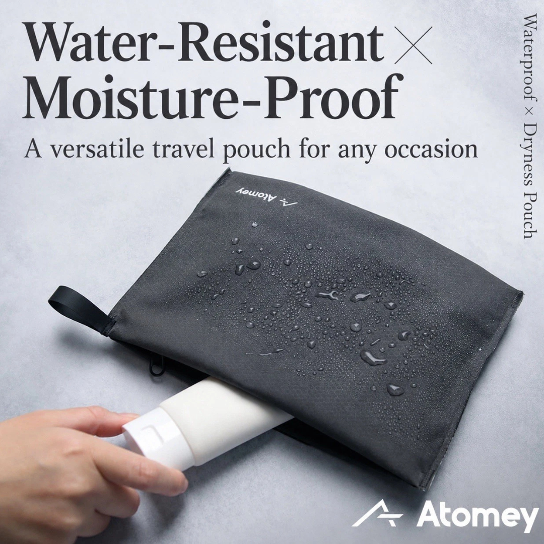 Japanese Water-Resistant Travel Toiletry Bag