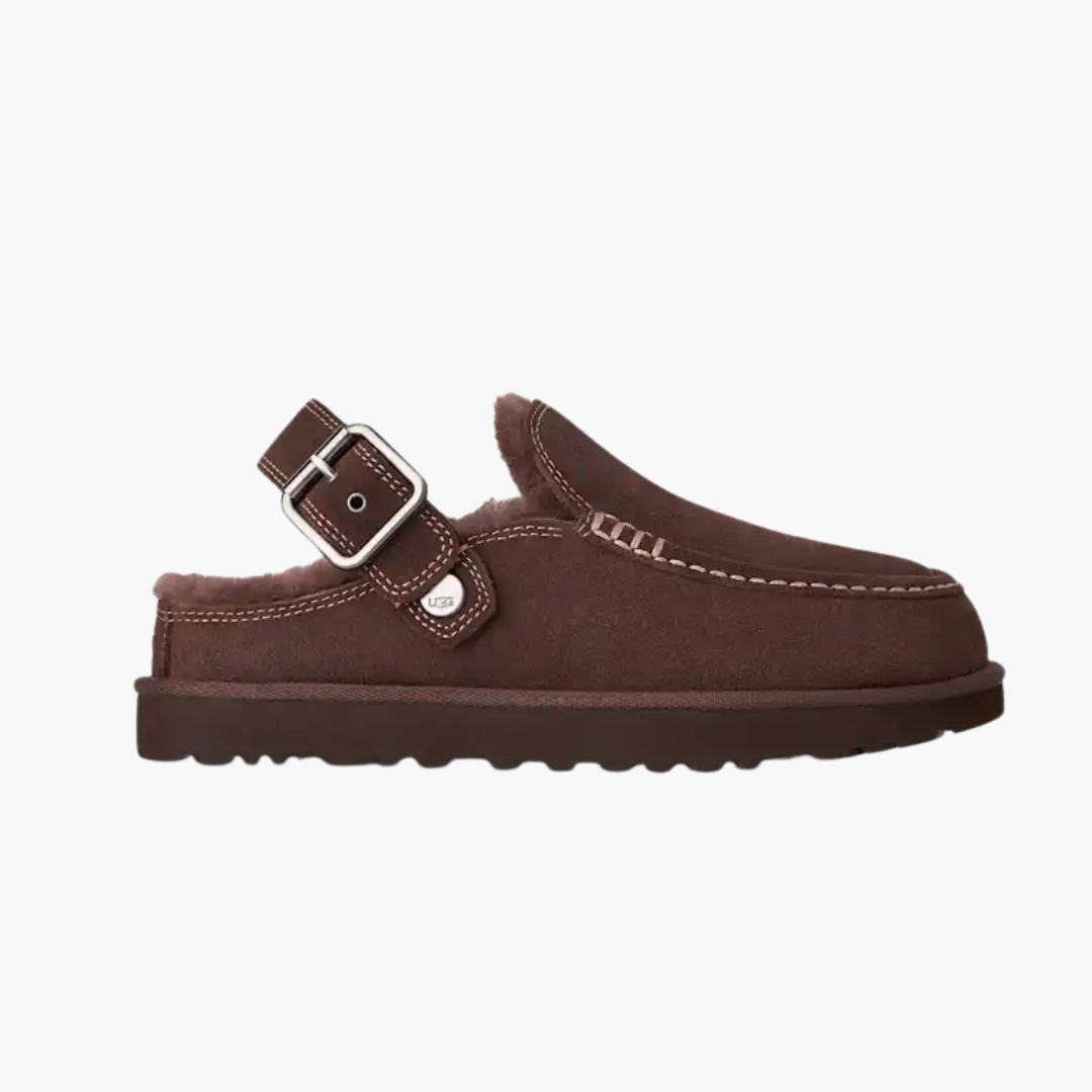 Buckled Platform Clogs