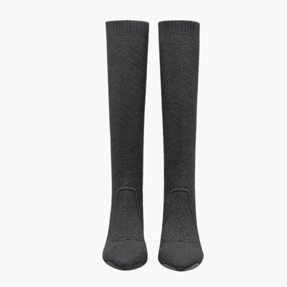 Women's Pointed Toe Heeled High Boot