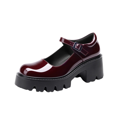 Mary Jane Platform Heels