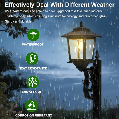 27-inch Two-In-One Solar Planter Lights