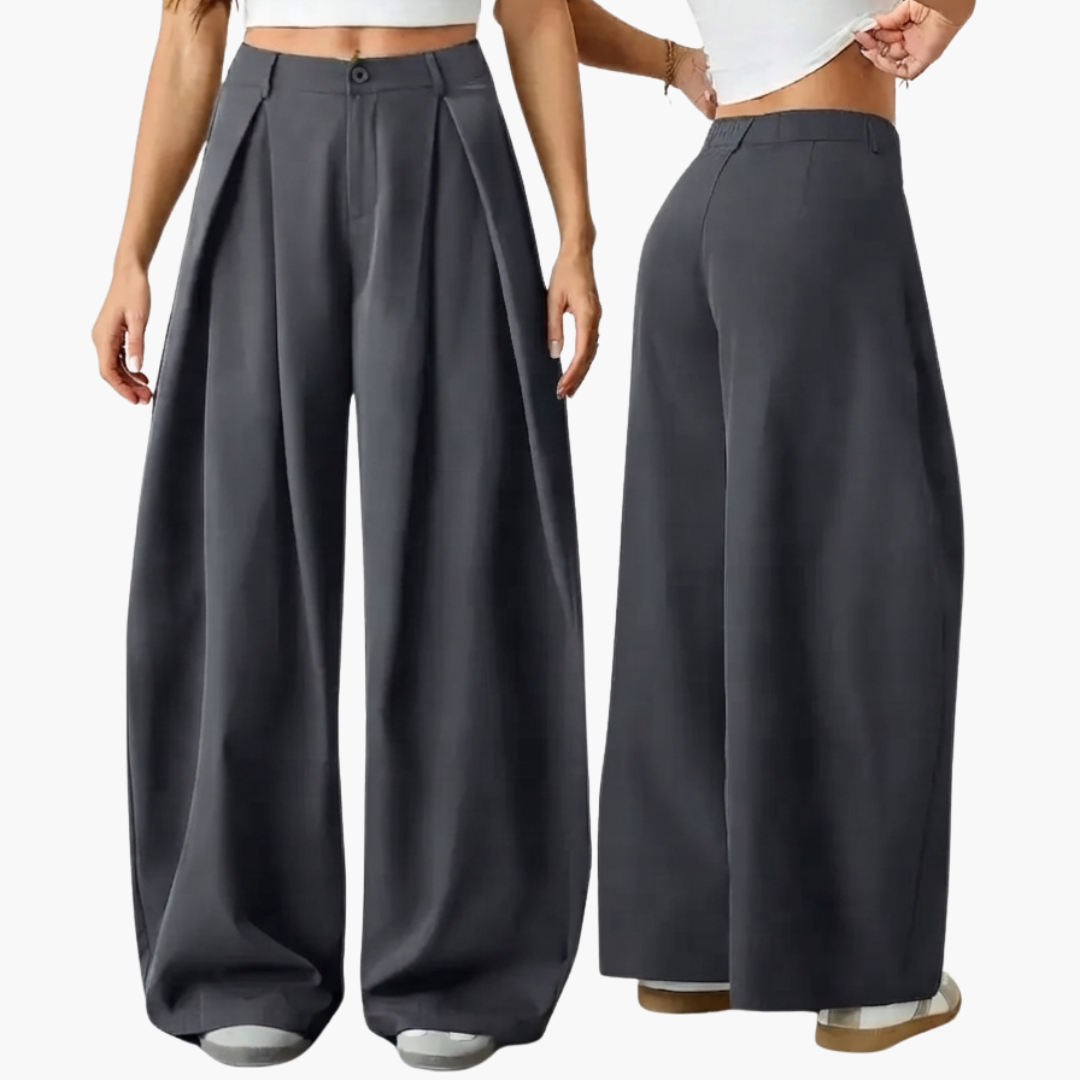 Women's Casual Street Style Loose Fit Oversize Trousers