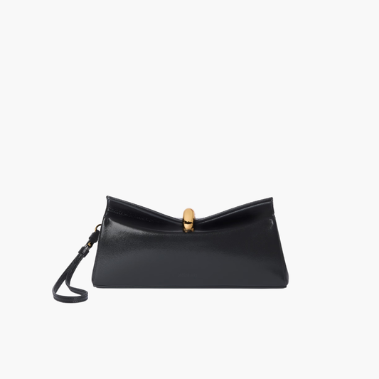 Structured Foldover Wristlet Clutch
