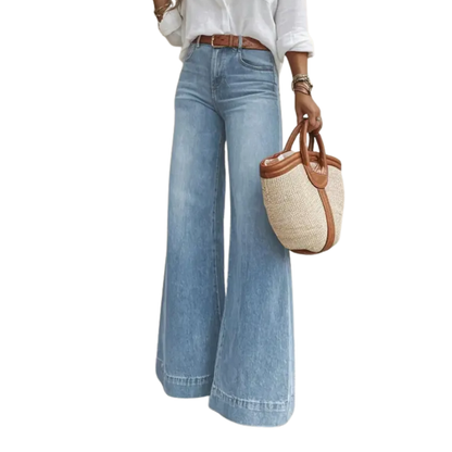Women's Loose High-Waisted Slimming Effect Jeans