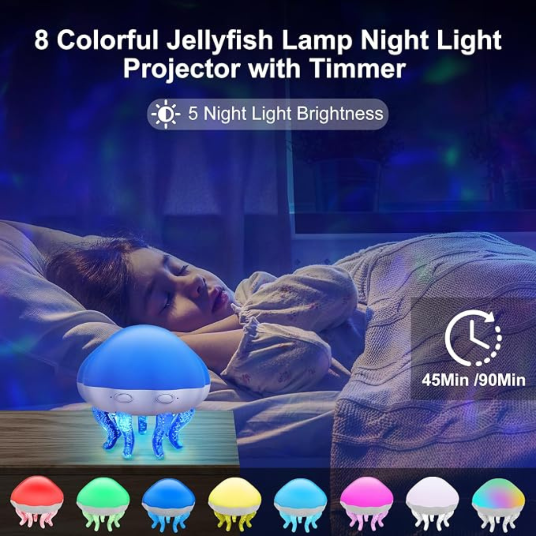 Jellyfish Lamp Projector Night Light