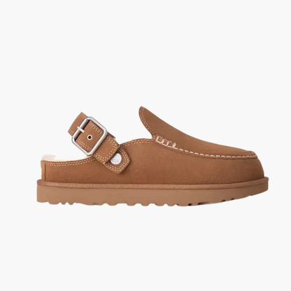 Buckled Platform Clogs