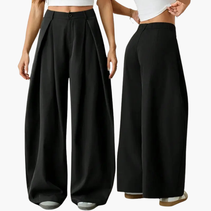 Women's Casual Street Style Loose Fit Oversize Trousers