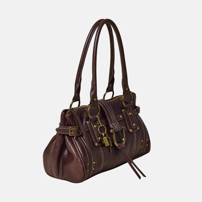 Lock Shoulder Bag