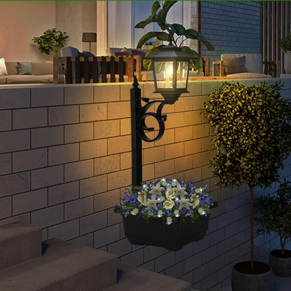 27-inch Two-In-One Solar Planter Lights