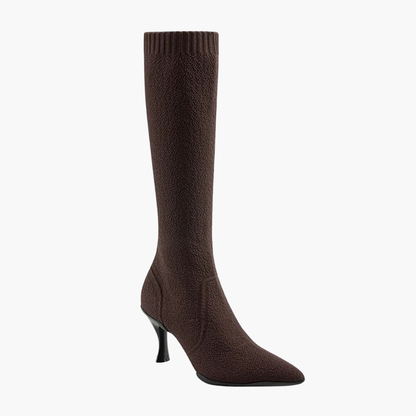 Women's Pointed Toe Heeled High Boot