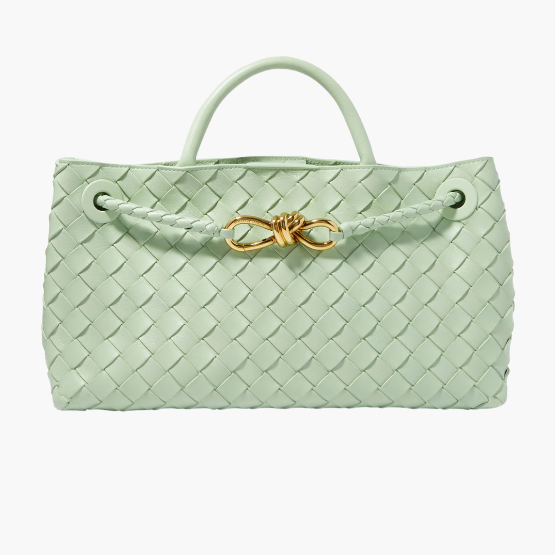 Woven Knot Carryall Bag