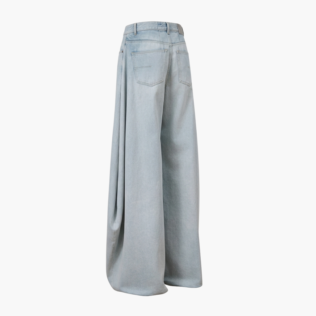 High-Rise Wide-Leg Jeans