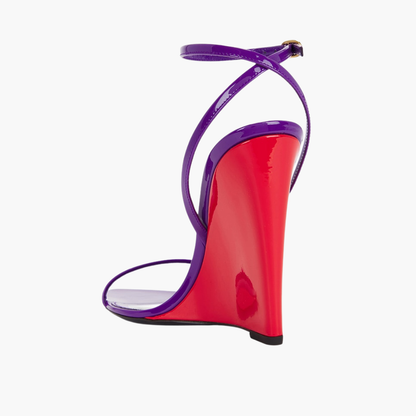 Ankle-Strap Wedge Sandal
