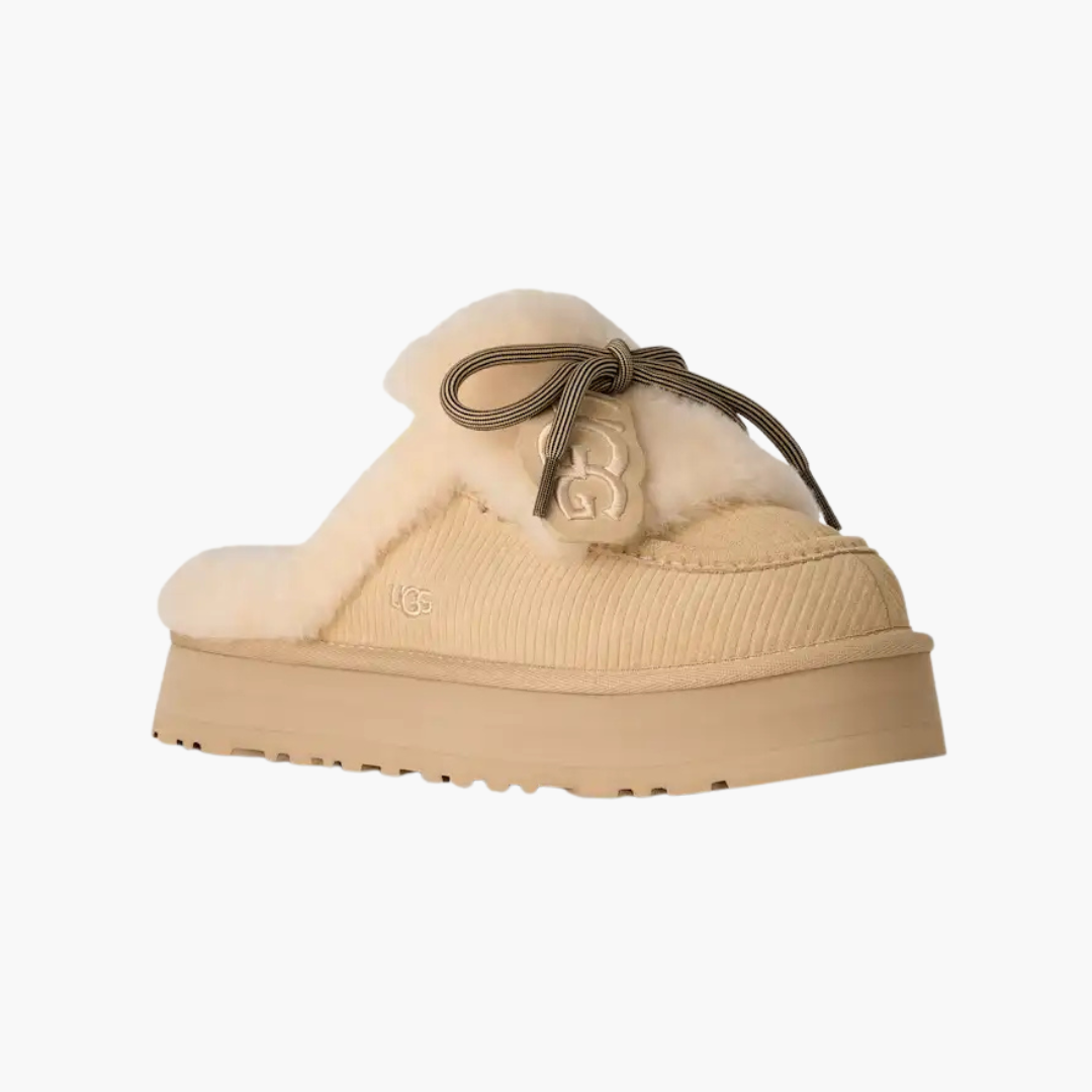 Women's Fluff-Laced Platform Clog