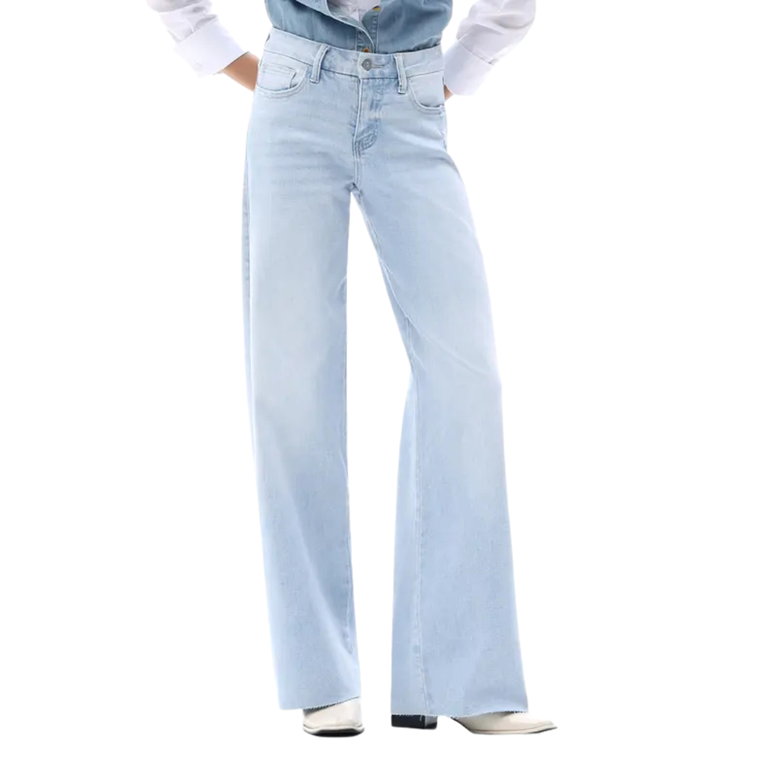 Women's Mid Rise High Stretchy BBL Jeans