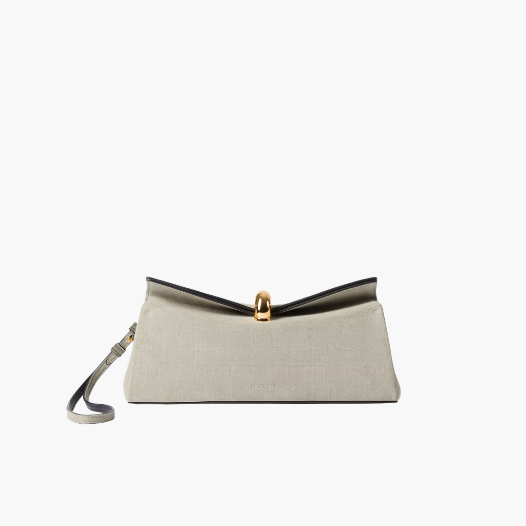 Structured Foldover Wristlet Clutch