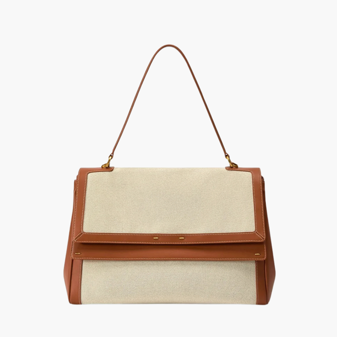 Clara Double Flap Handbag