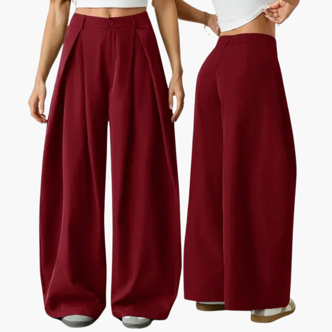 Women's Casual Street Style Loose Fit Oversize Trousers