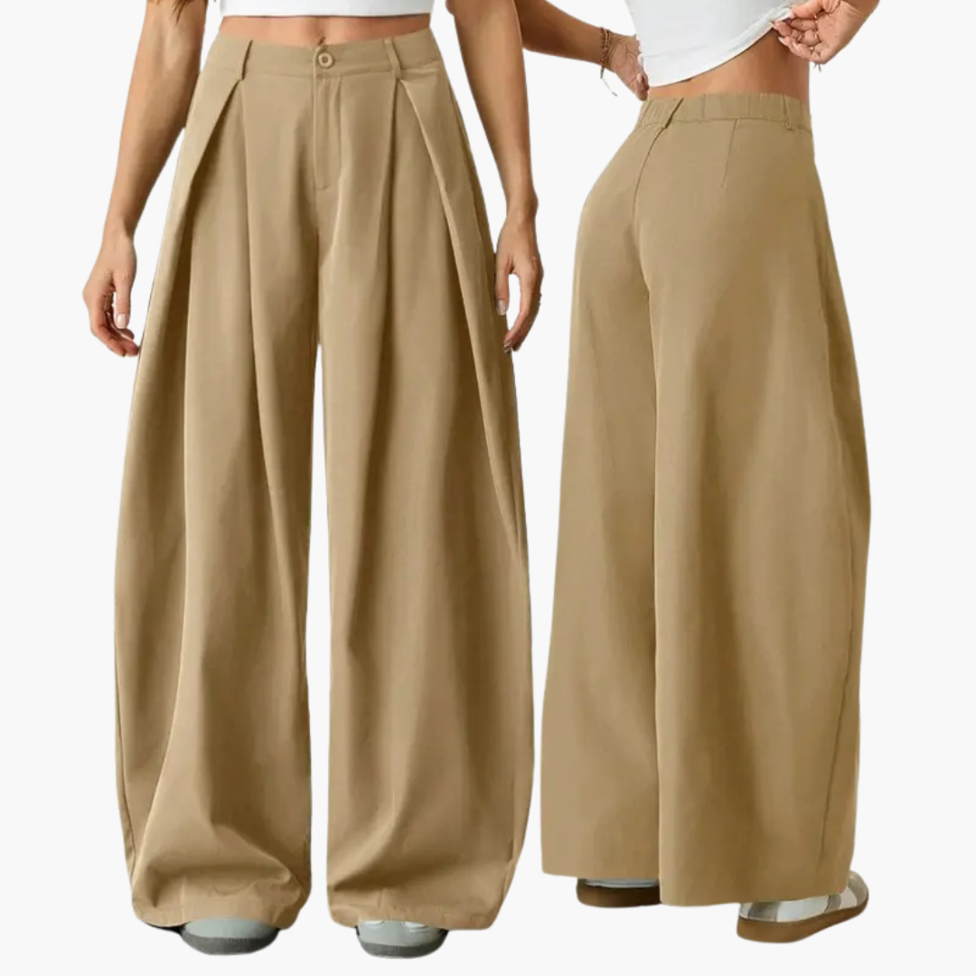Women's Casual Street Style Loose Fit Oversize Trousers