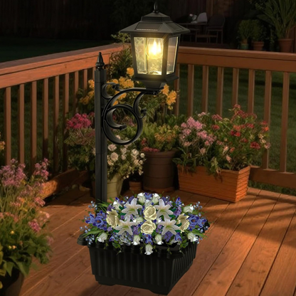 27-inch Two-In-One Solar Planter Lights