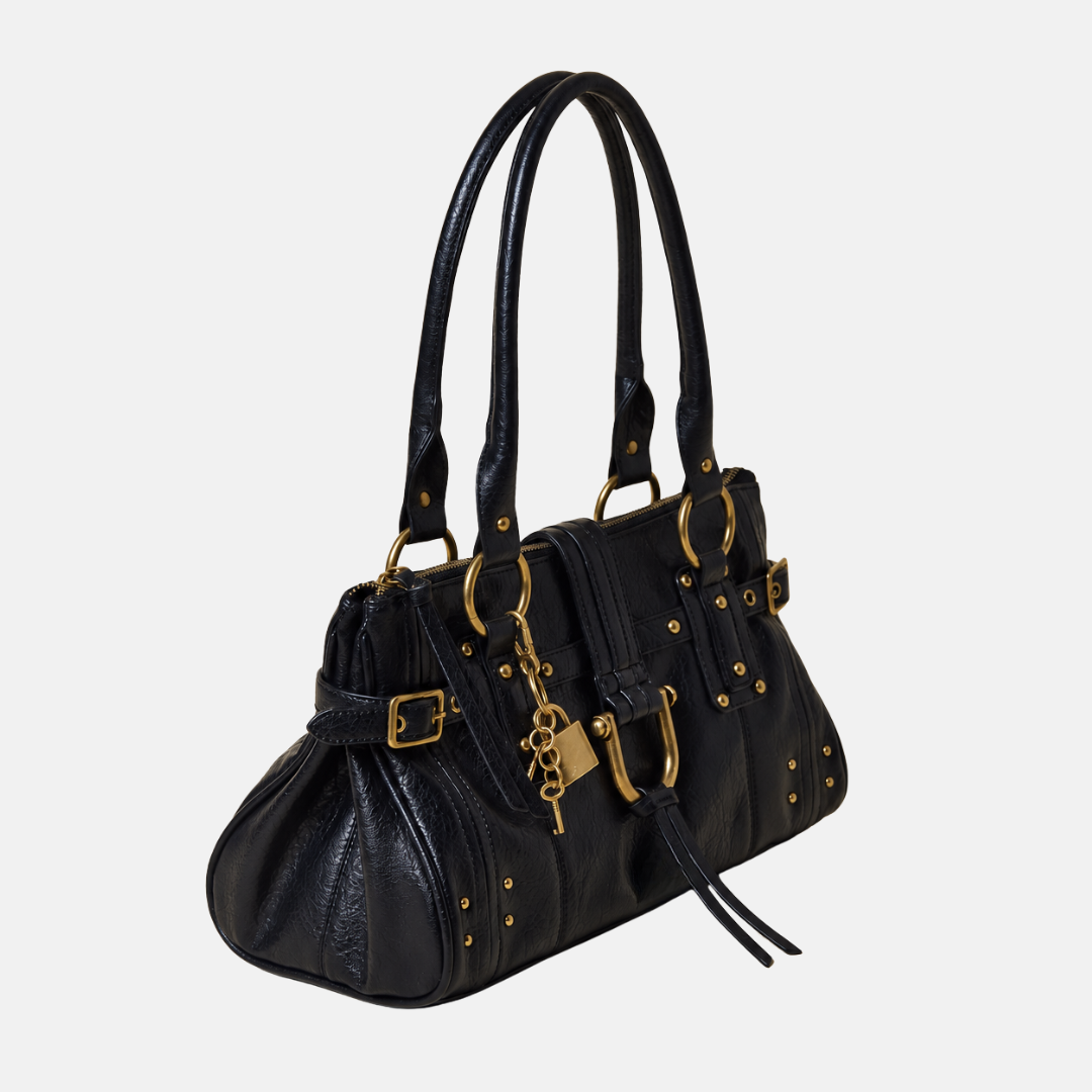 Lock Shoulder Bag
