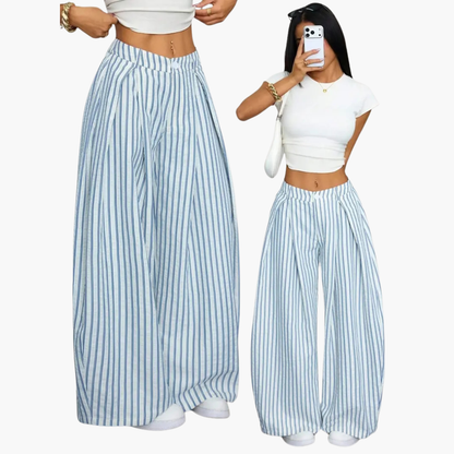 Women's Casual Street Style Loose Fit Oversize Trousers