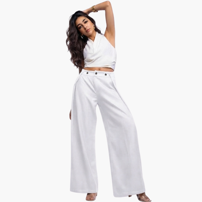 Amelia Adjustable Button Pants