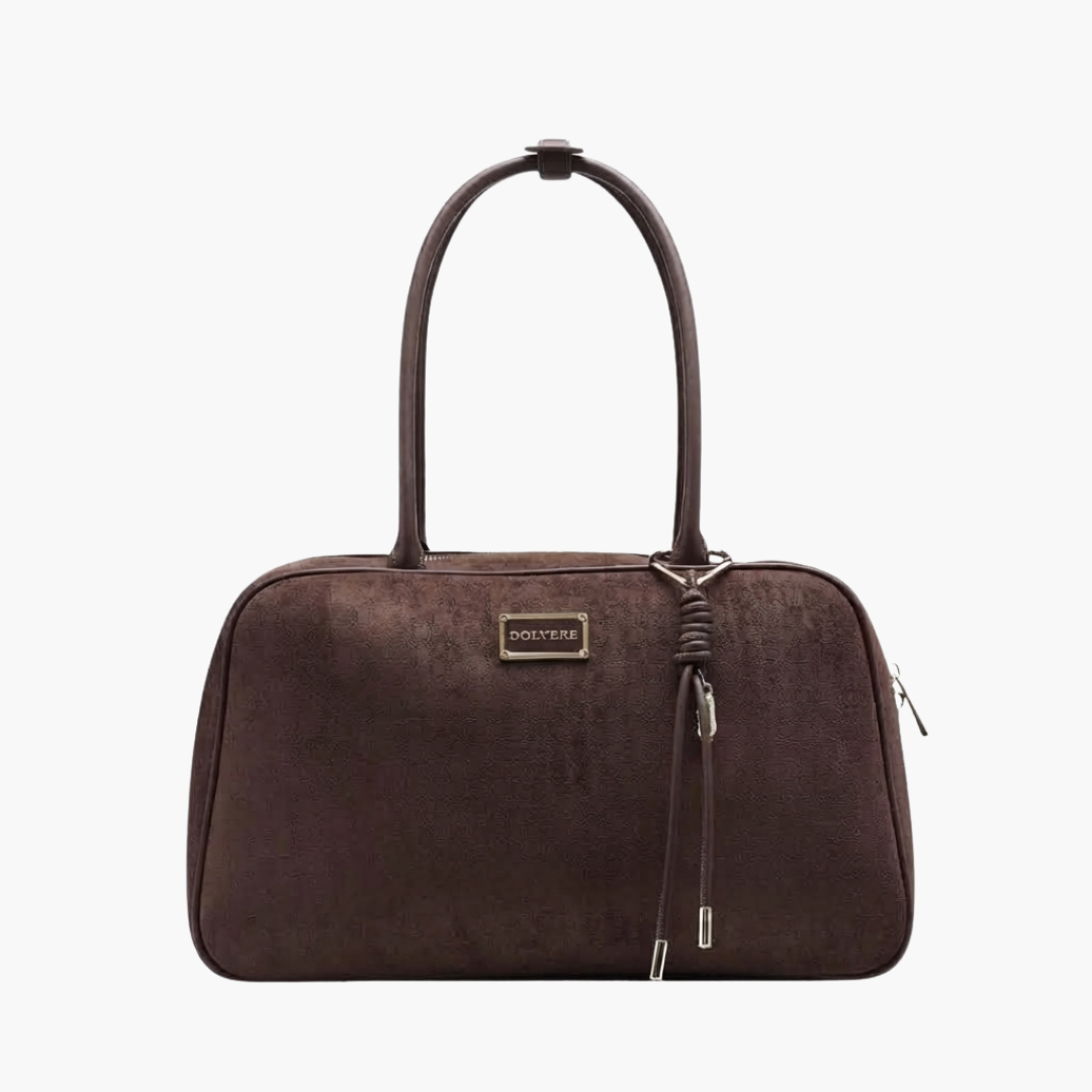 Aria Medium Quilted Bowling Bag