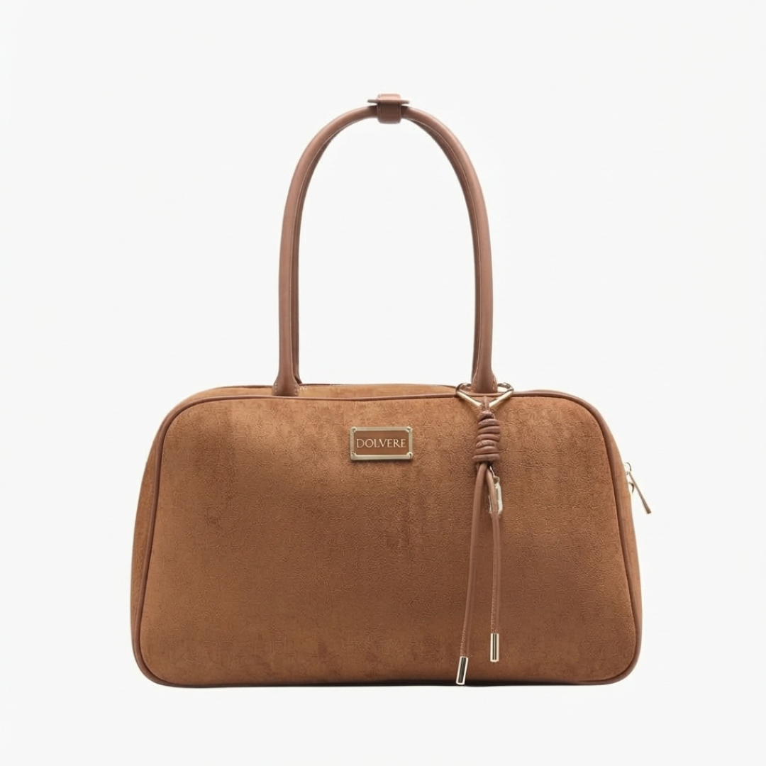 Aria Medium Quilted Bowling Bag