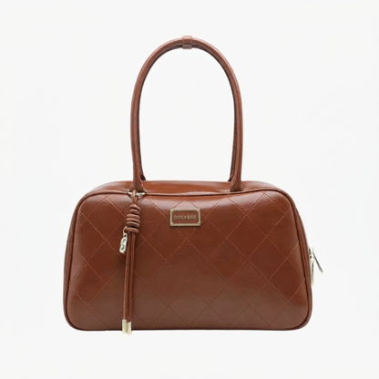 Aria Medium Quilted Bowling Bag