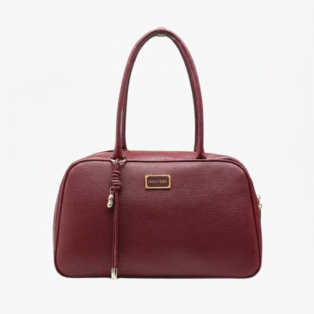 Aria Medium Quilted Bowling Bag