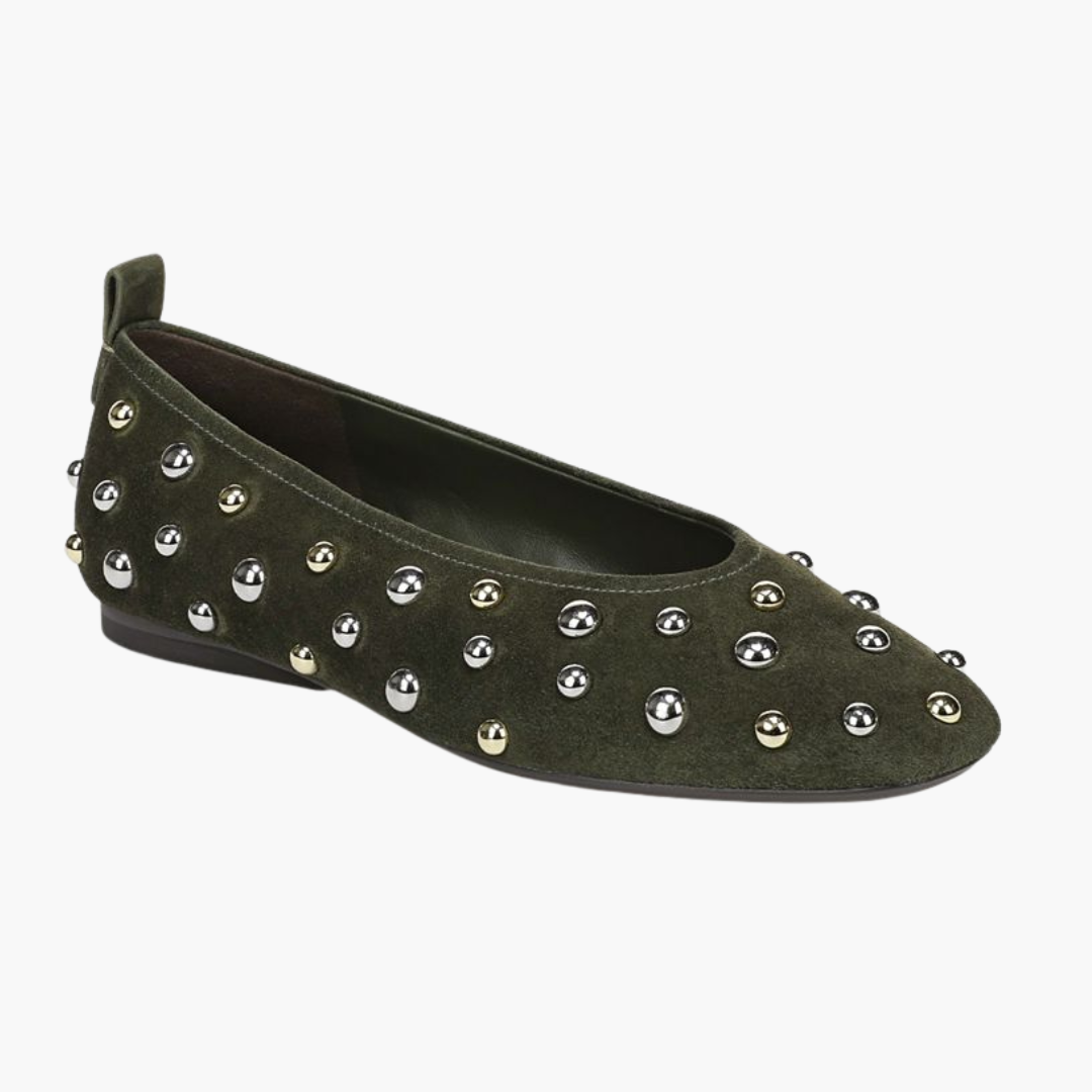 Women's Carla-Stud Ballet Flats