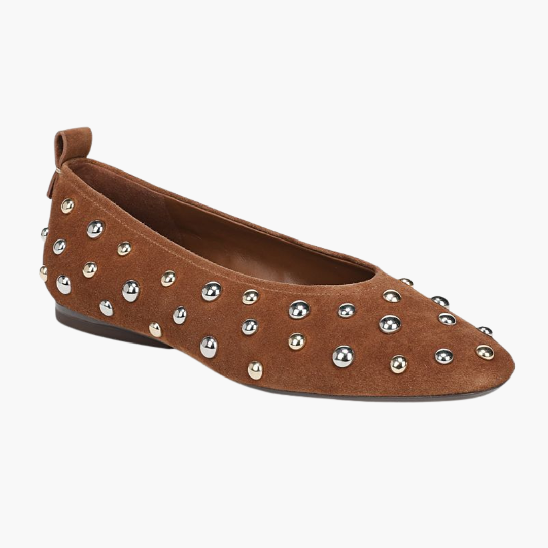 Women's Carla-Stud Ballet Flats